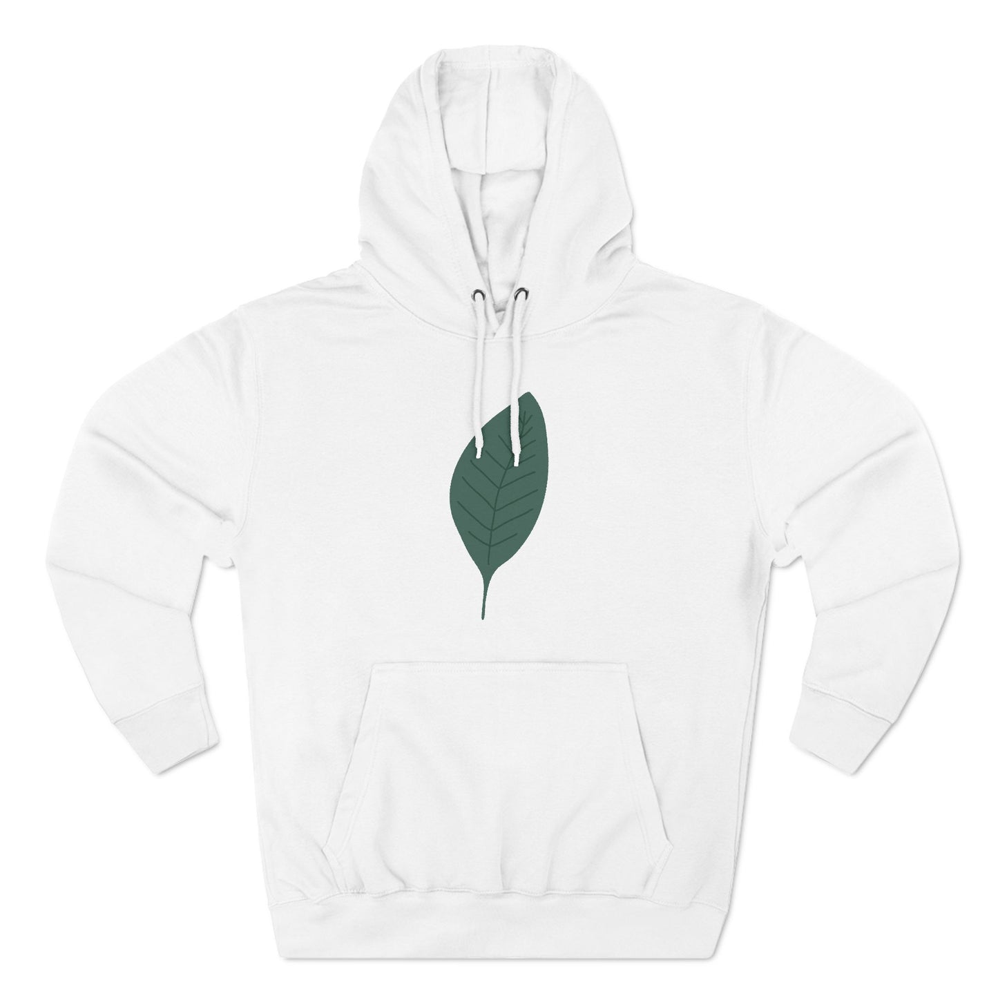 Three-Panel Fleece Hoodie