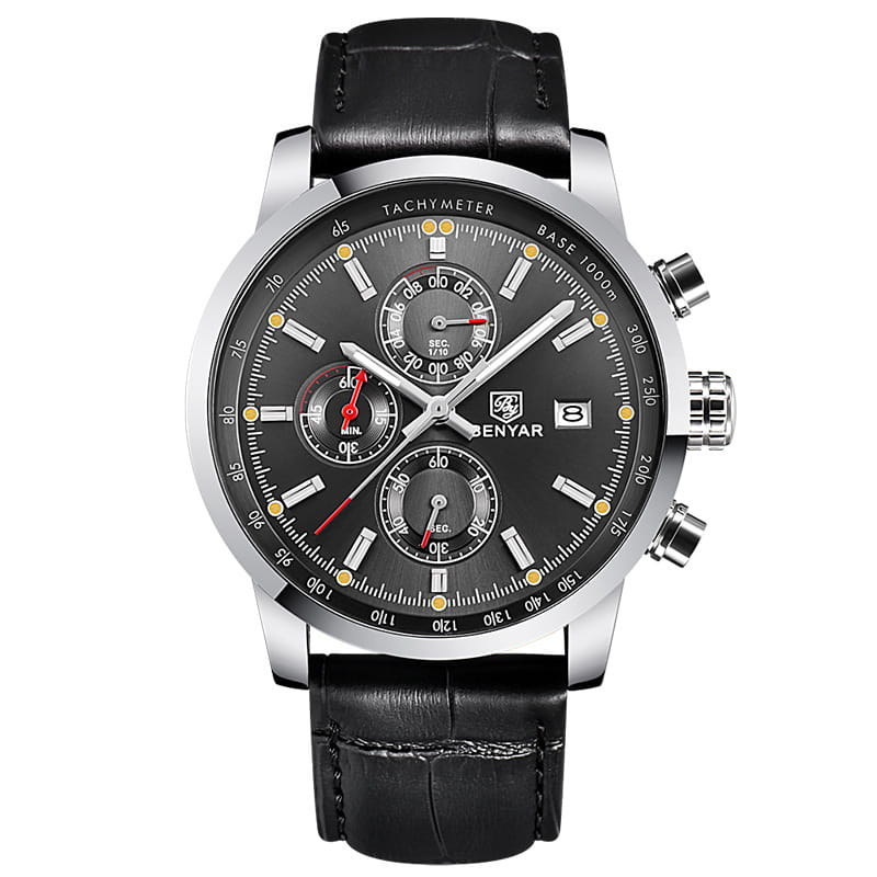 BENYAR Watches Men Luxury Brand Quartz Watch