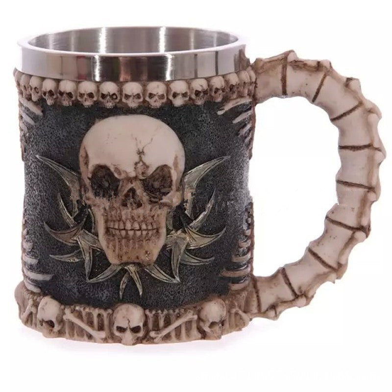 400ML 3D Skull Mugs Coffee - regalmen - null