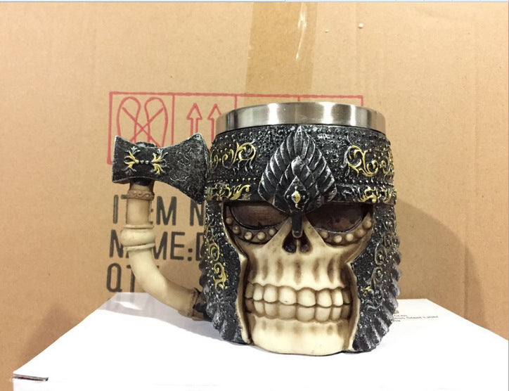 400ML 3D Skull Mugs Coffee - regalmen - null