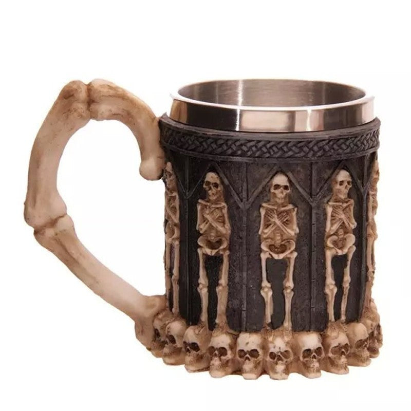 400ML 3D Skull Mugs Coffee - regalmen - null