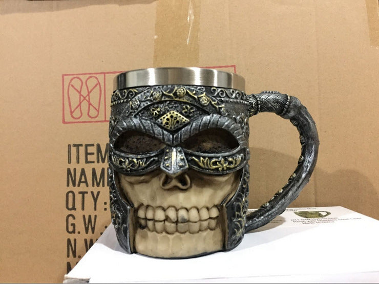 400ML 3D Skull Mugs Coffee - regalmen - null