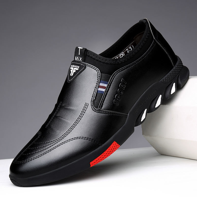 Leather Shoes Mens Leather Spring New Mens Business - regalmen - null