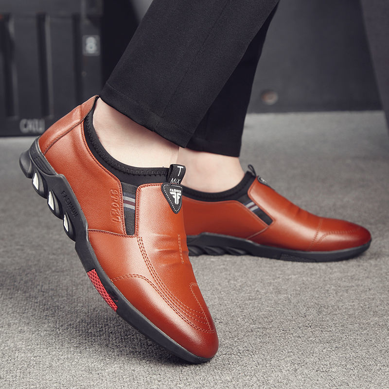 Leather Shoes Mens Leather Spring New Mens Business - regalmen - null