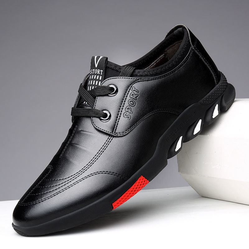 Leather Shoes Mens Leather Spring New Mens Business - regalmen - null