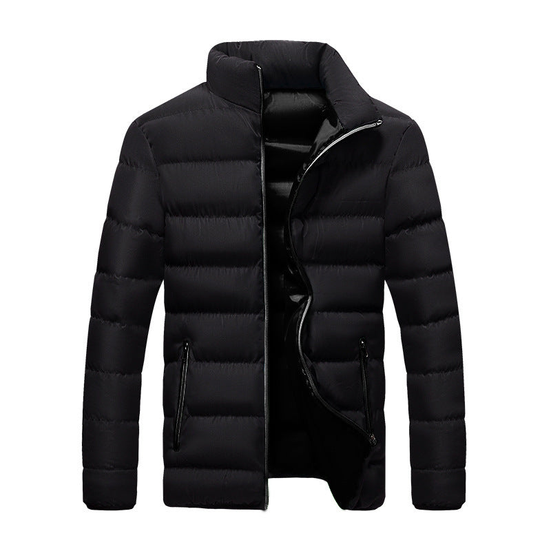 Men Winter Jacket Slim Fit Breadwear Thickened Cotton Coat Foreign Trade Mens Coat Men Plus Jackets - regalmen - null