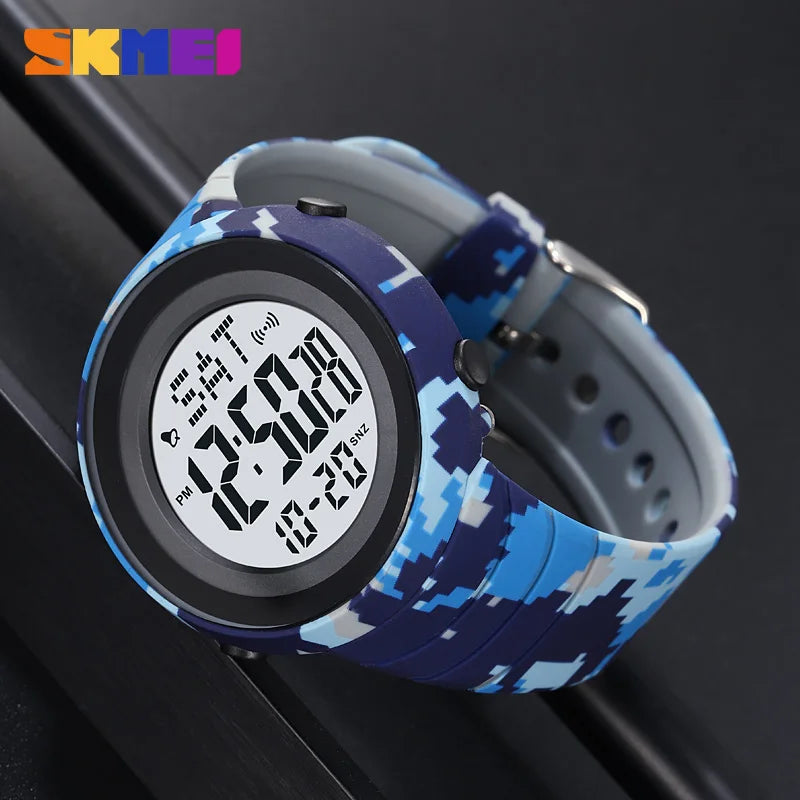 SKMEI 2152 Men's Digital Electronic Watch TPU Band Sport Wirst Watches For Men Man Waterproof Watches Relogios Masculino