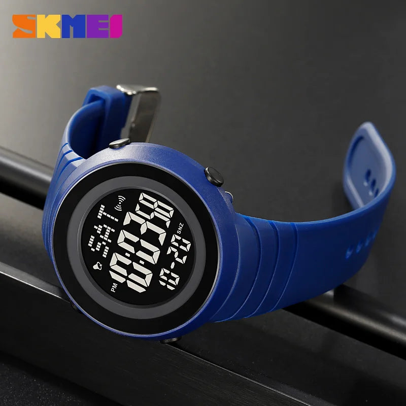 SKMEI 2152 Men's Digital Electronic Watch TPU Band Sport Wirst Watches For Men Man Waterproof Watches Relogios Masculino