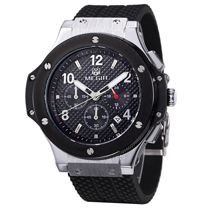 Watches Men Luxury Quartz Wrist Watch Male Sports Military Chronograph Watches - regalmen - null