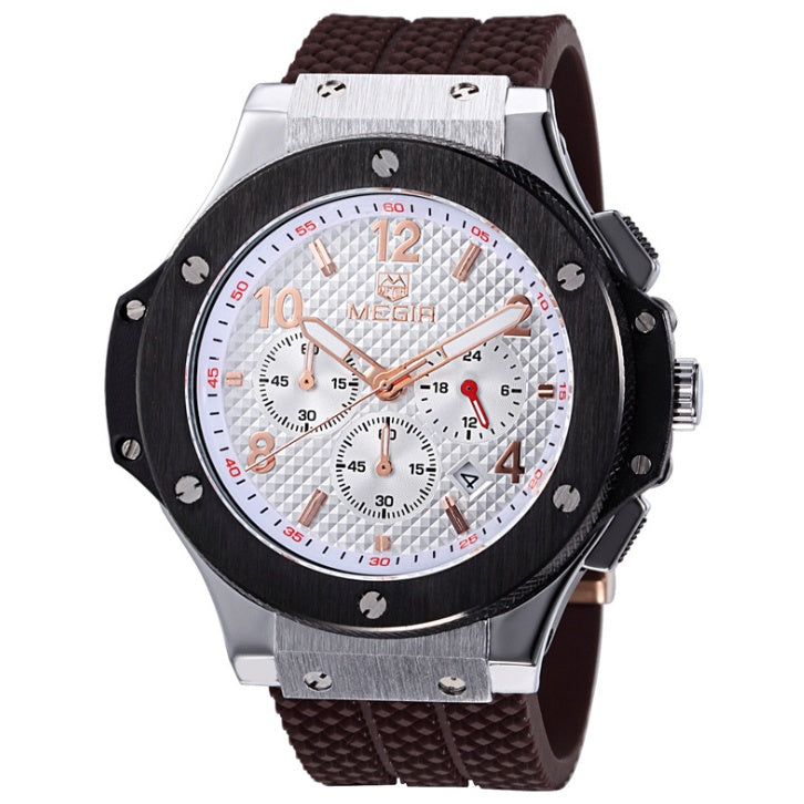 Watches Men Luxury Quartz Wrist Watch Male Sports Military Chronograph Watches - regalmen - null