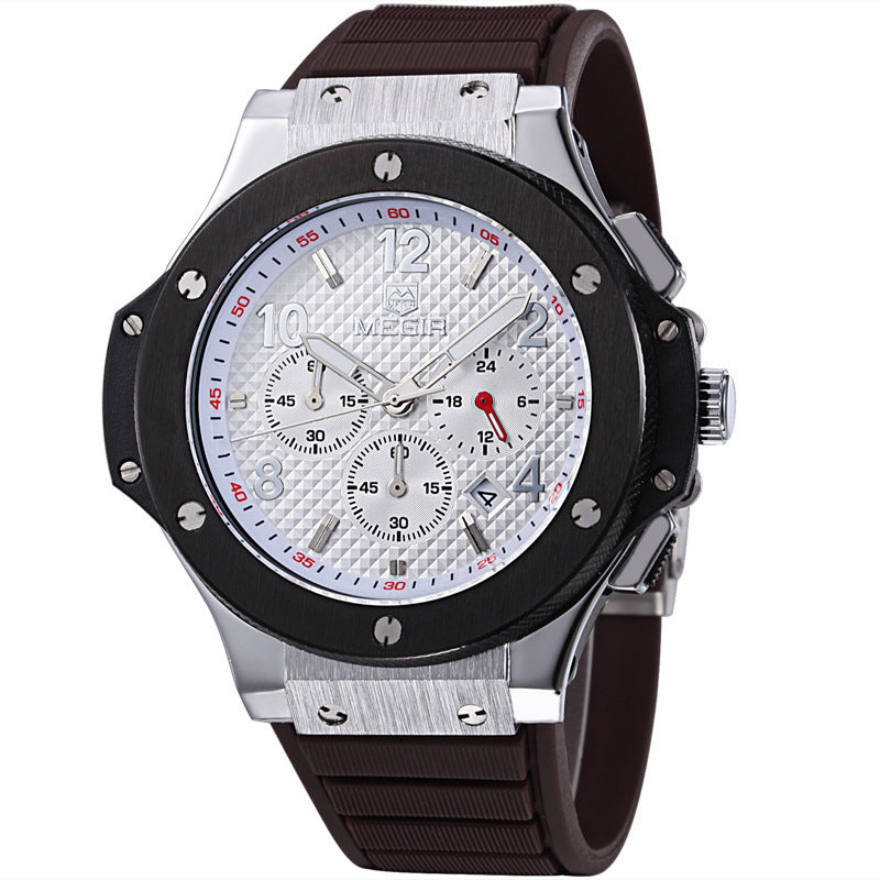 Watches Men Luxury Quartz Wrist Watch Male Sports Military Chronograph Watches - regalmen - null