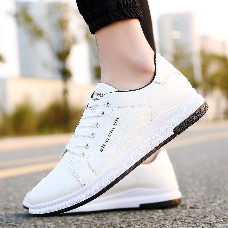 new boutique Mens Casual Shoes shoes lace shoes Korean white shoes wholesale fashion - regalmen - null