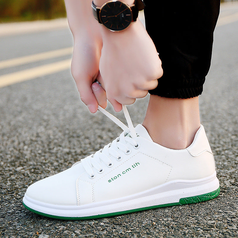 new boutique Mens Casual Shoes shoes lace shoes Korean white shoes wholesale fashion - regalmen - null