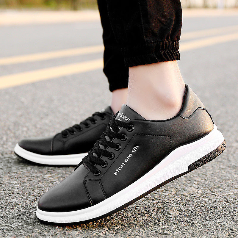 new boutique Mens Casual Shoes shoes lace shoes Korean white shoes wholesale fashion - regalmen - null